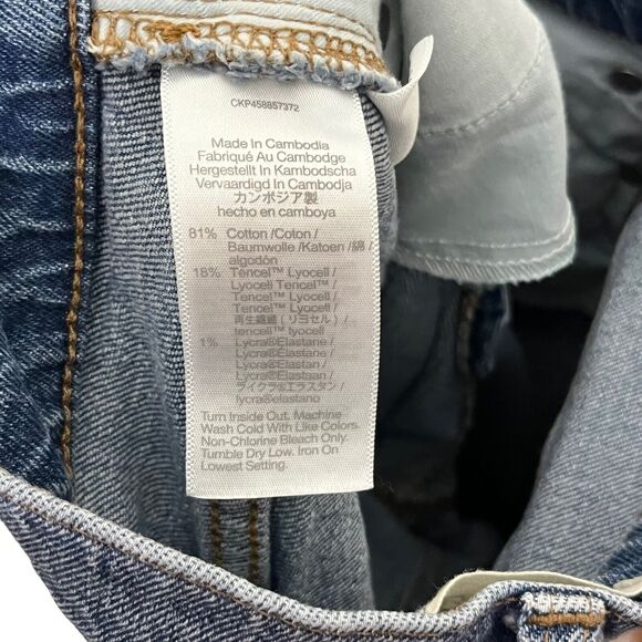 Madewell Perfect Vintage Jeans Women’s Size 23 Belbury Wash High Rise Tencel - Picture 8 of 13